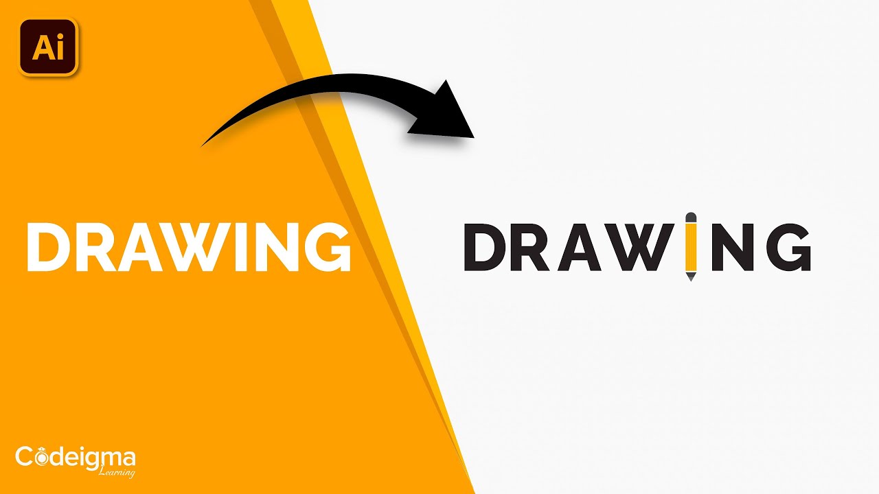 How To Create Modern Wordmark Logo | Design 7 | Adobe Illustrator CC | Codeigma Learning