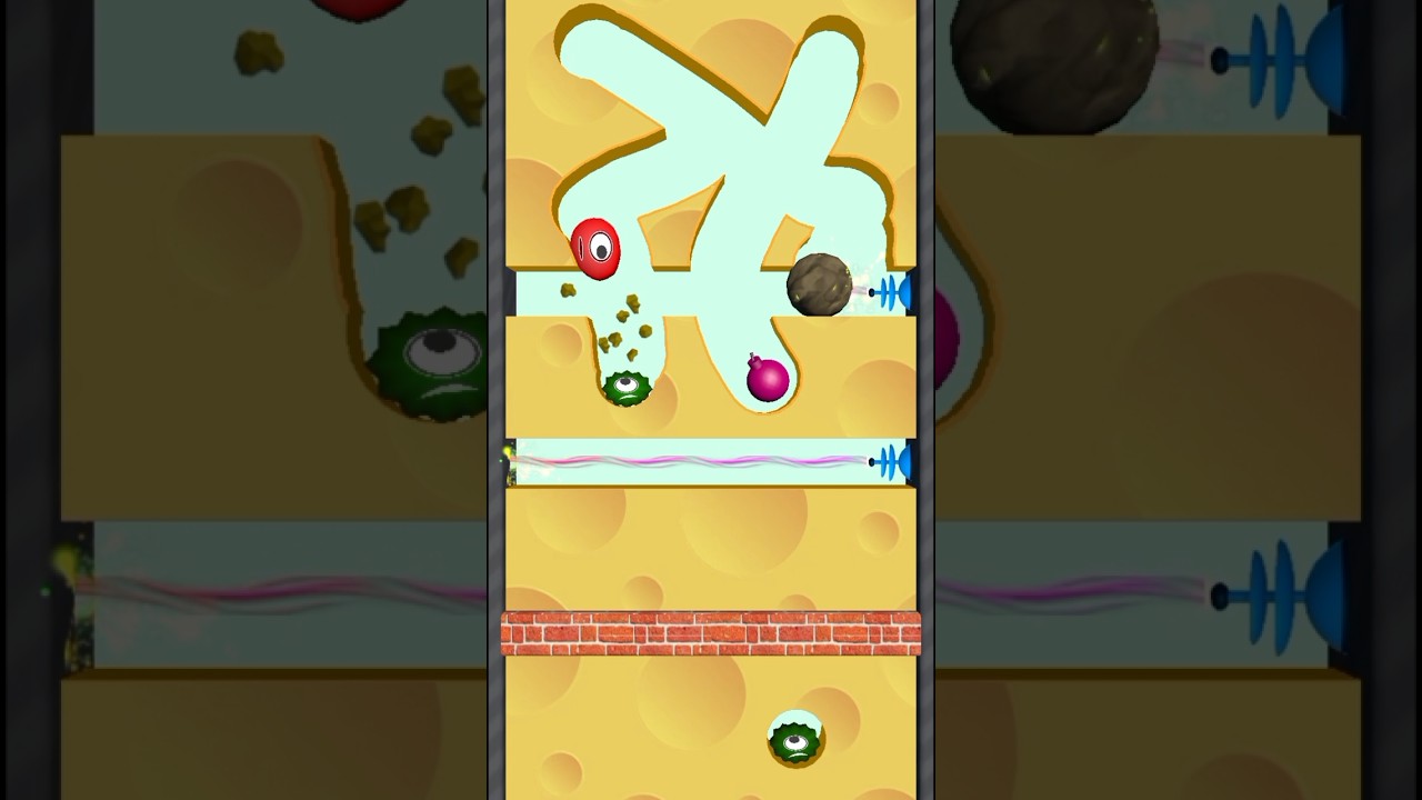 Hungry Balls 🏀 | Can U Beat This Level 😱 | Hungry Balls Challenge🔥#shorts#games#gaming #hungryballs
