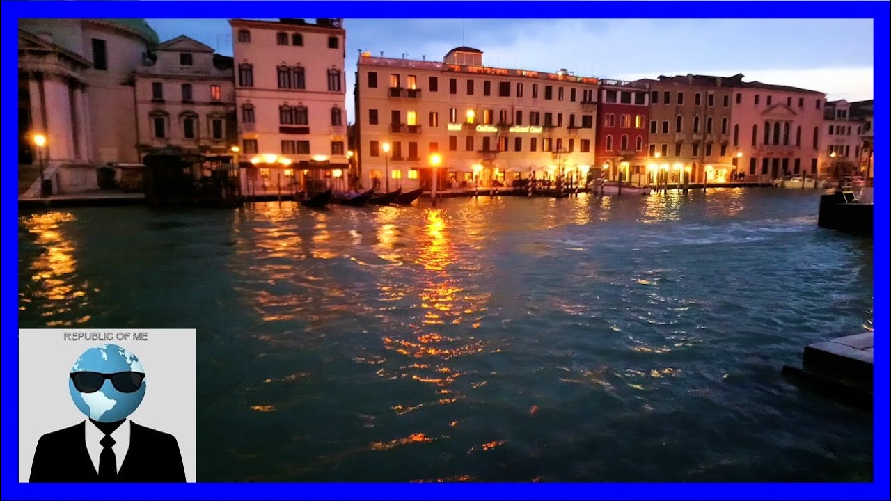 Grand Canal Venice, in front of Santa Lucia station - May 2019 🇮🇹