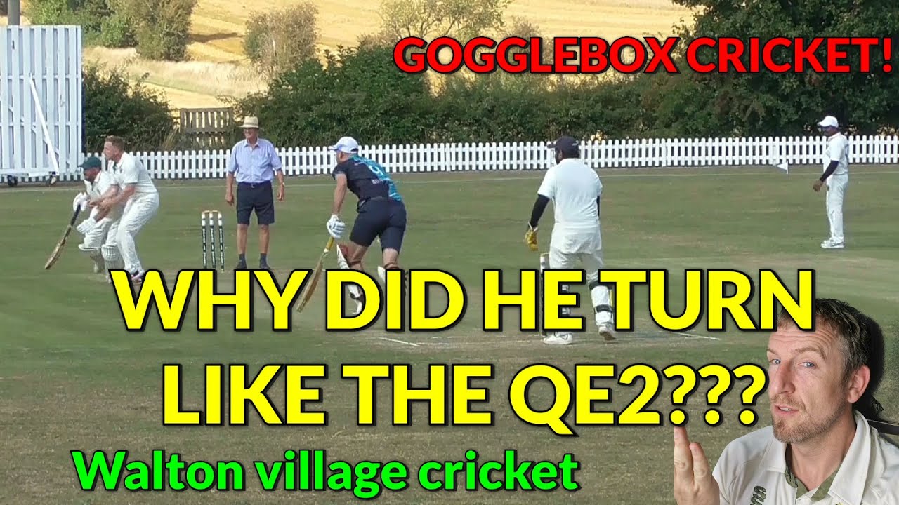 BOTTOM OF THE TABLE CLASH - and Sunday fun - The BISON vs Capt STUEY! Walton village CRICKET