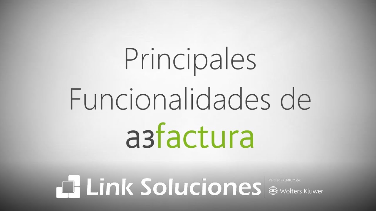 Principales Funcionalidades de a3facturago y a3facturapro
