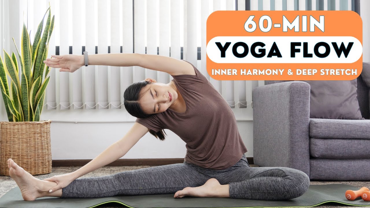 60-Min Yoga Flow – Full Body Balance, Deep Stretch & Inner Harmony for All Levels