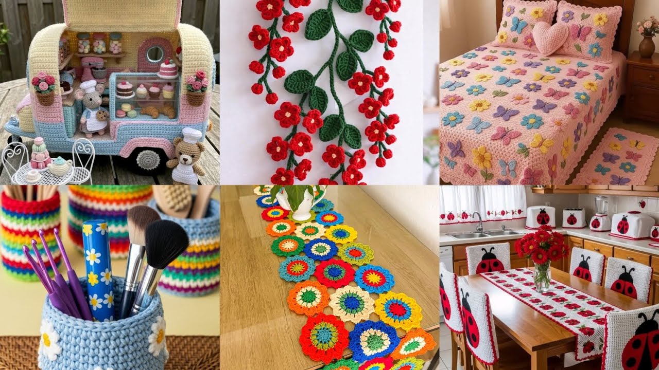 Most beautiful & attractive crochet handmade items and ideas ||Home decor ideas part 3 2026