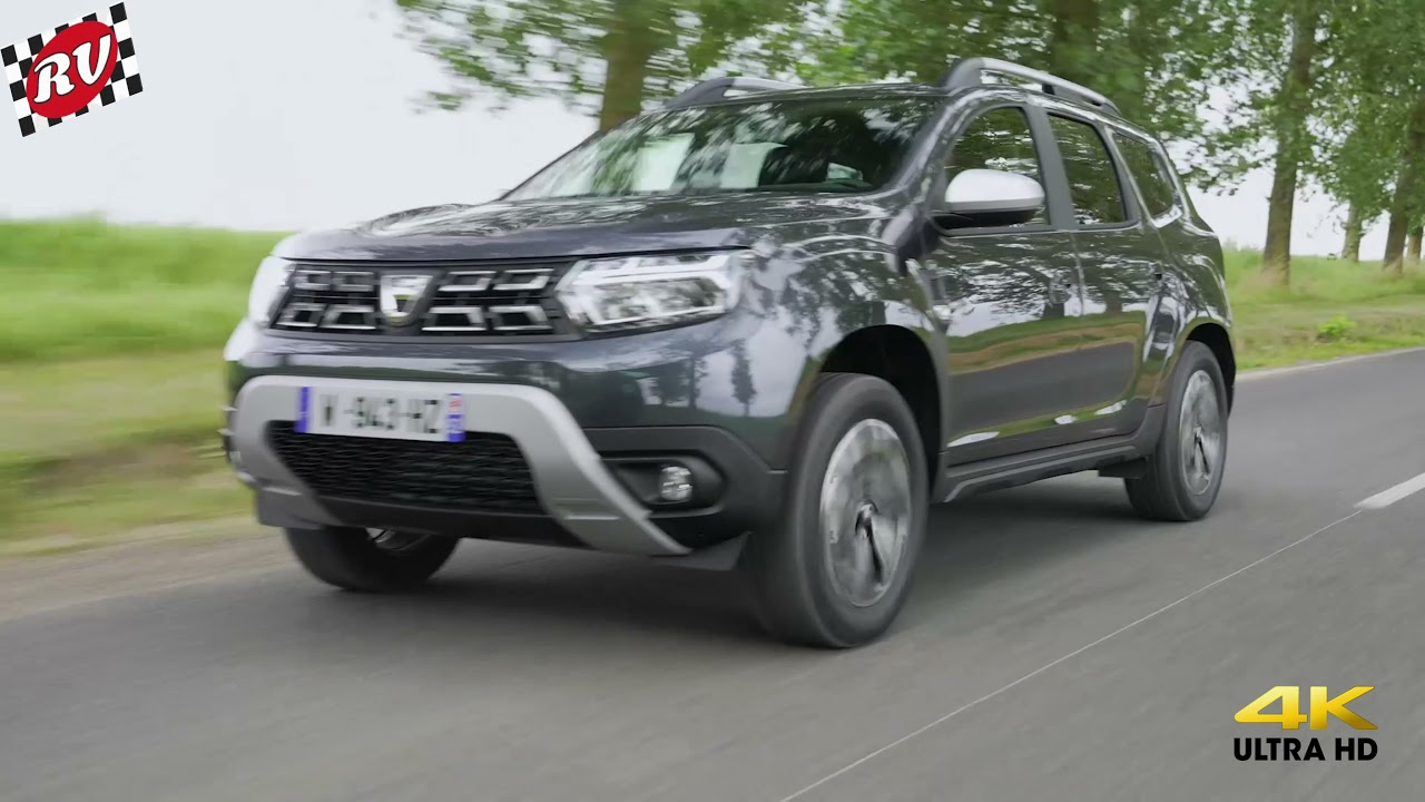 2021 New Dacia Duster ECO-G100 LPG/GPL 4X2 - Slate grey in 4K Videos