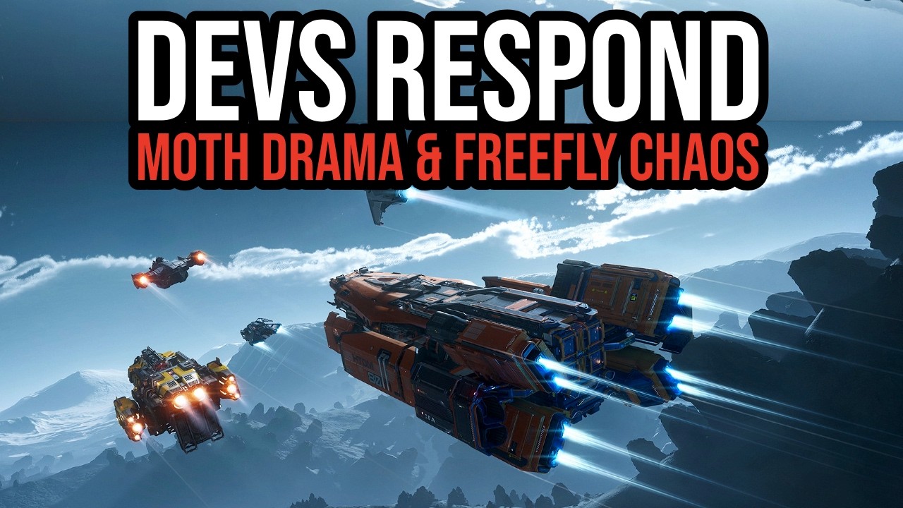 Star Citizen CIG Responds - BIG MOTH Drama & Free Fly CHAOS!