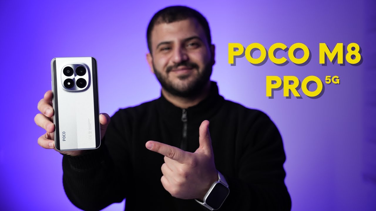پوکو زڤری ڤە 😬 POCO M8Pro 5G