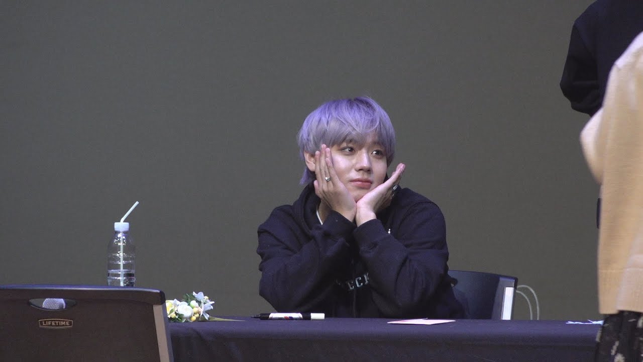 191206 신나라 팬싸인회 박지훈 Park Ji Hoon Fansign Event