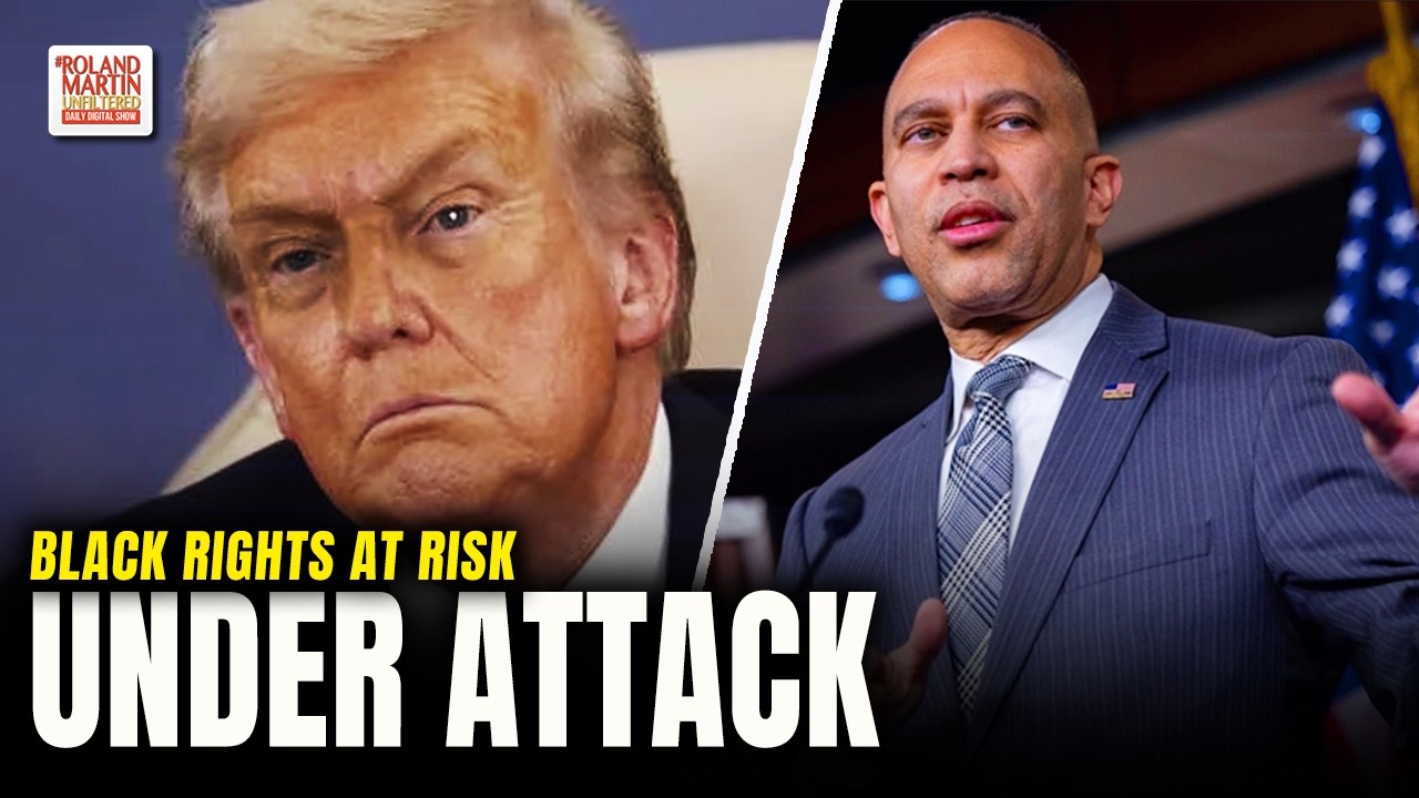 Trump’s Agenda Is Hurting Black America. Jeffries Warns: “You Have Everything to Lose.”