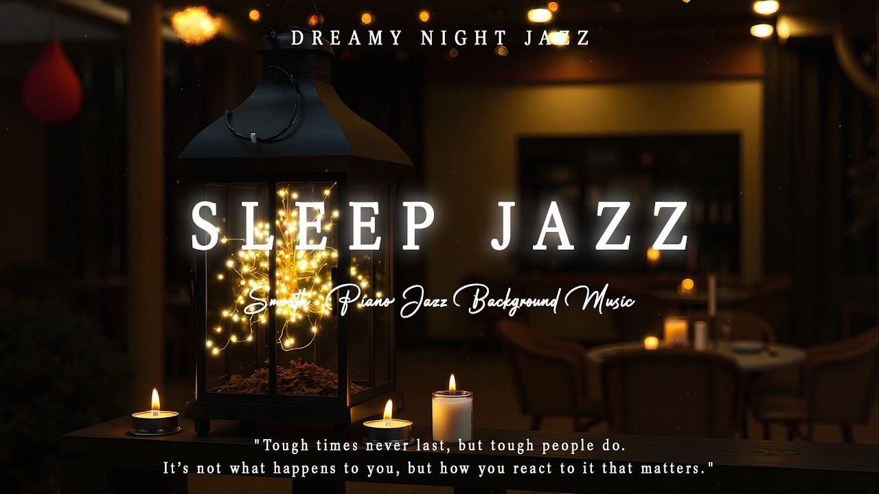 Late Night Jazz Ambience | Slow Piano Music for Sleep, Relaxation and Calm Nights