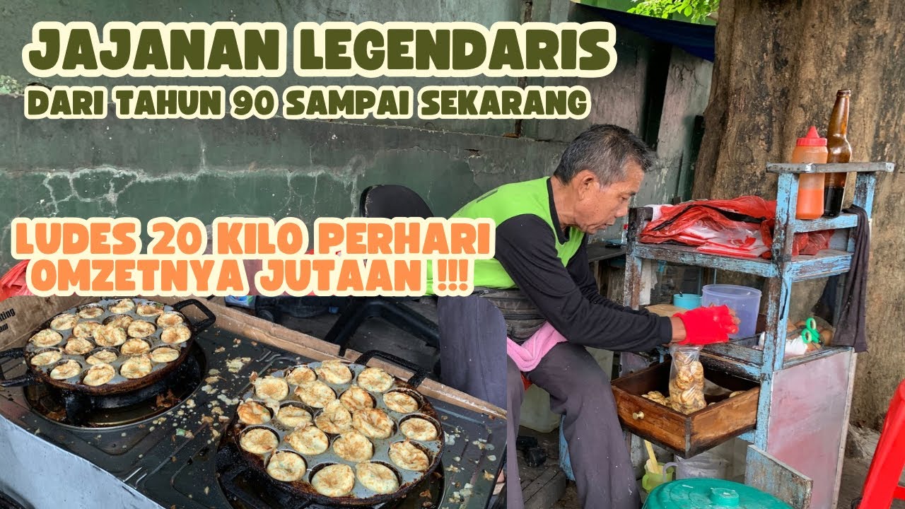 Martabak Telur Congkel Legendaris Dibekasi Ludes 20Kg Perhari Raup Omzet Jutaan !!!