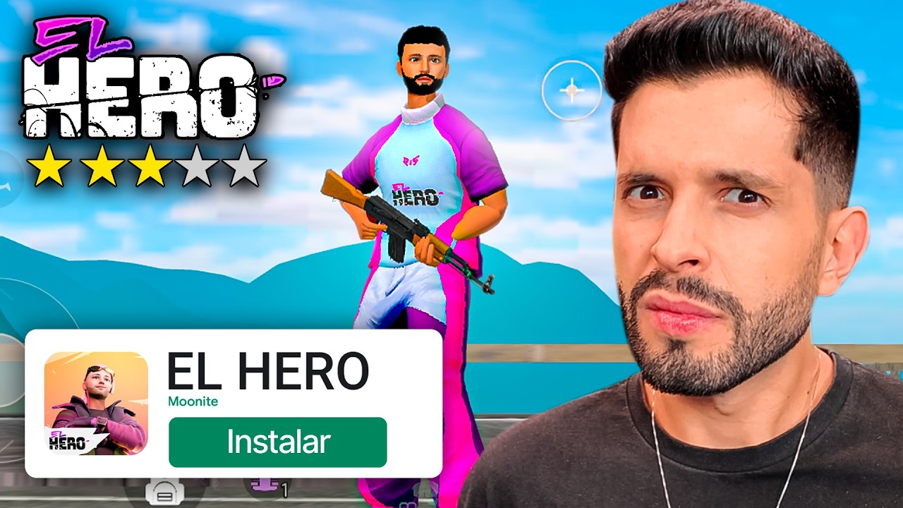 NOVO FREE FIRE?? TESTEI O EL HERO EM 2025!!