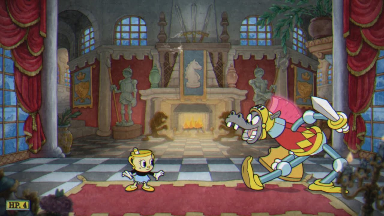 Defeating the Knight in The King's Leap II | Cuphead: The Delicious Last Course