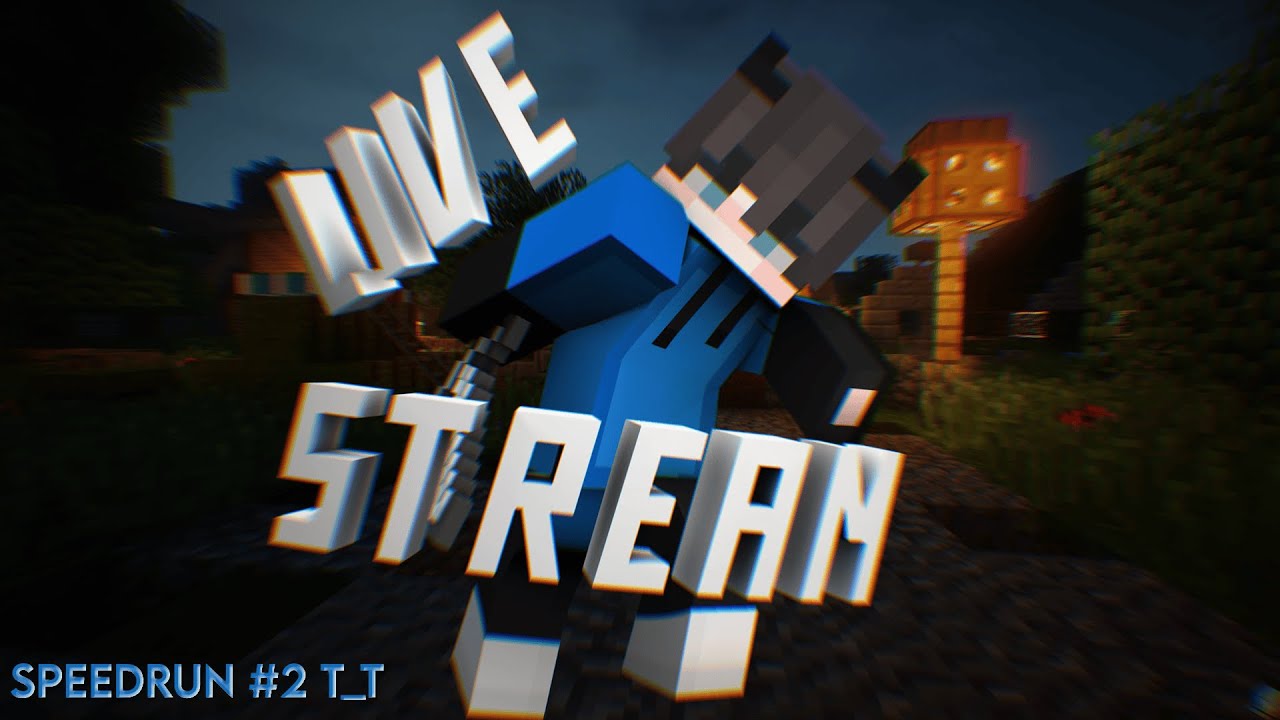 🎮 Minecraft Speedrun #2 – If I Die, It’s Over 😭