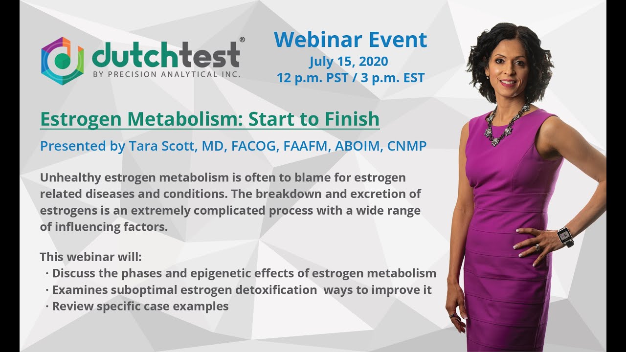 Estrogen Metabolism   Start to Finish
