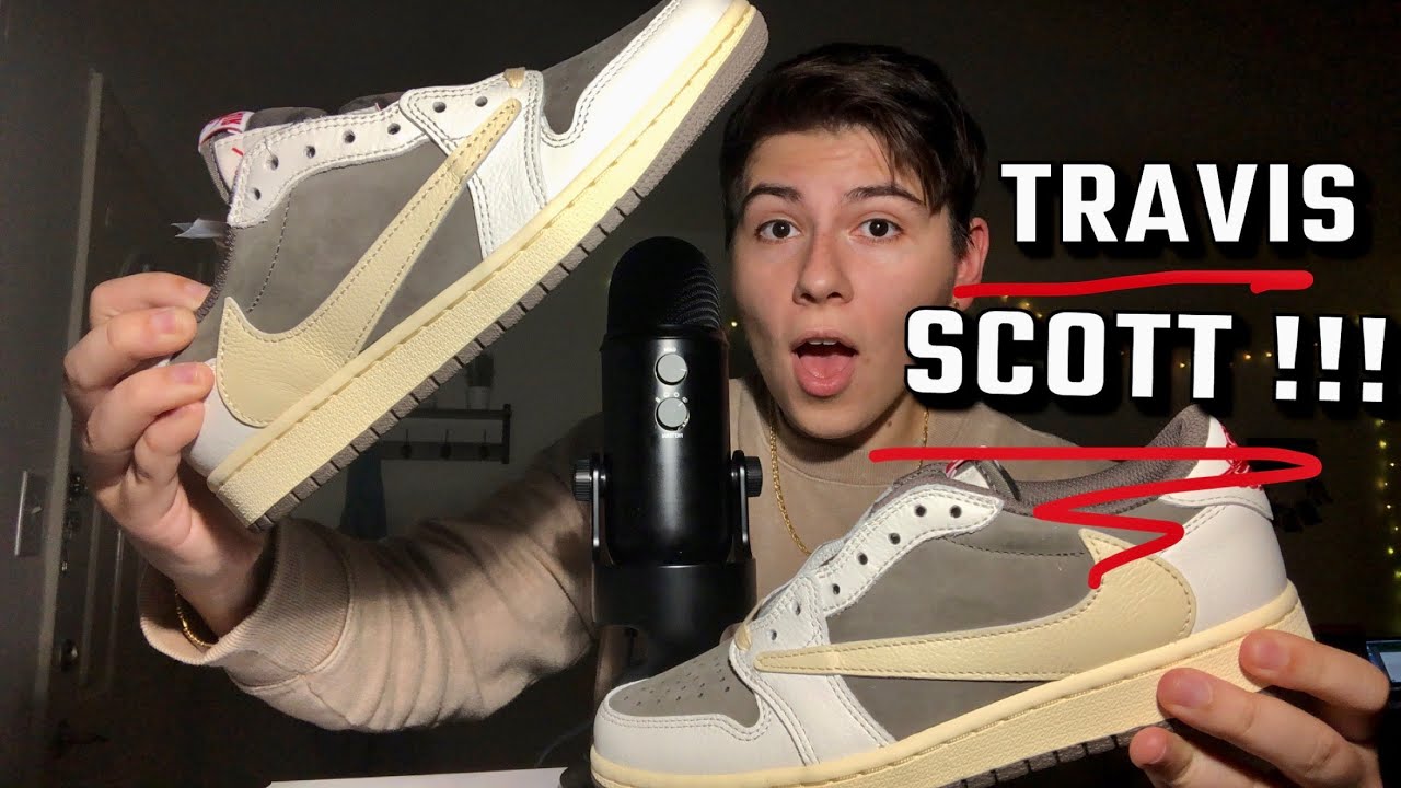 ASMR Travis Scott Sneaker Review