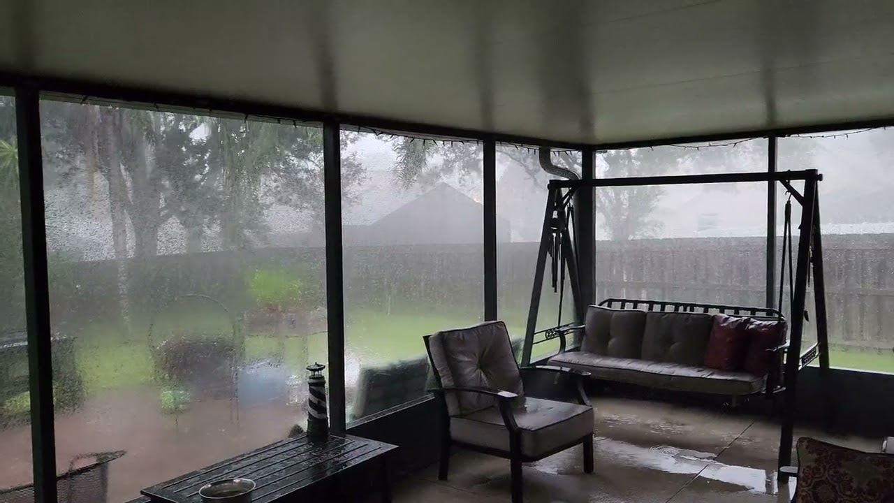 Crazy Florida Lightning Storm - Clermont, FL