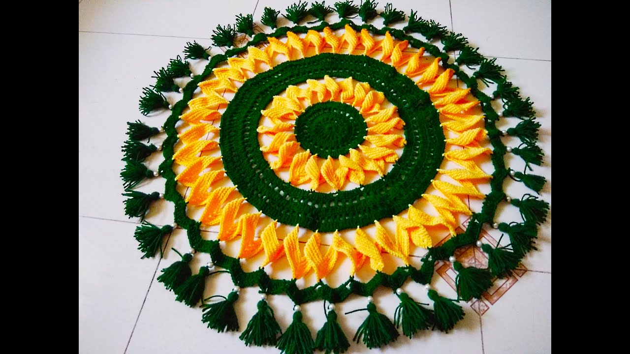 Unique Tablemat (Thaliposh) | CROCHET | HINDI