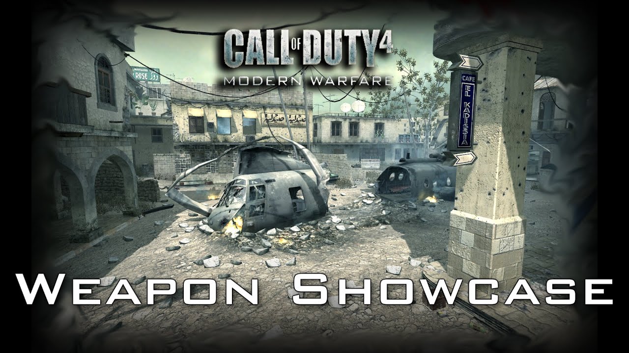 Call Of Duty 4: Modern Warfare - All Guns Shown