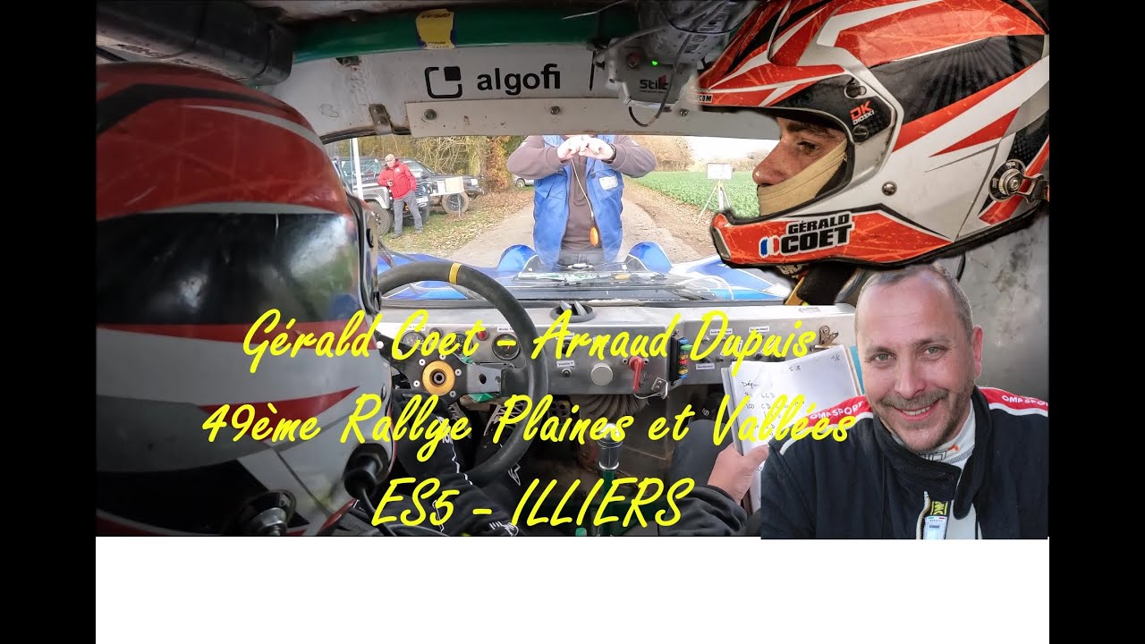 Gérald Coet - Arnaud Dupuis - 49ème Rallye Plaines et Vallées - ES5 - ILLIERS