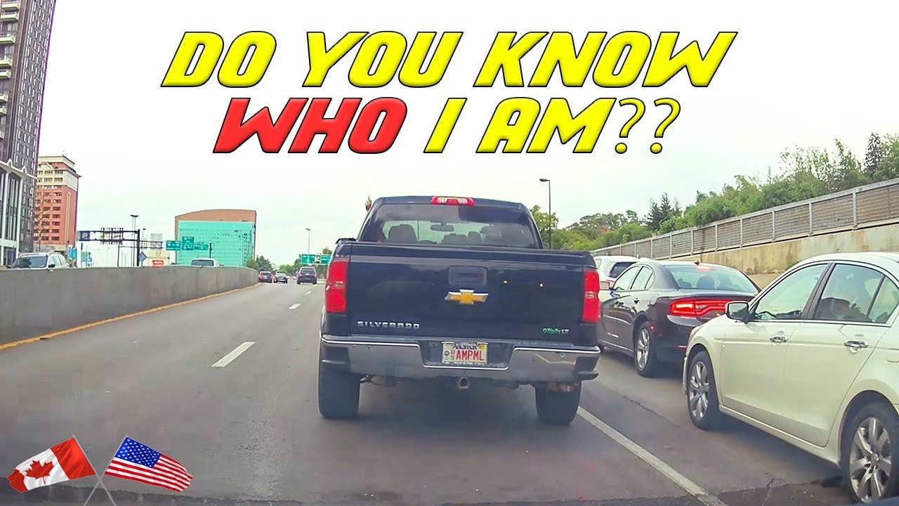 EXACTLY WHAT AN ENTITLED GUY WITH A BIG TRUCK WOULD DO