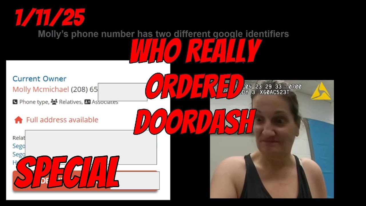 THE REVEALING SUNDAY SPECIAL -WHO REALLY ORDERED THE DOORDASH  