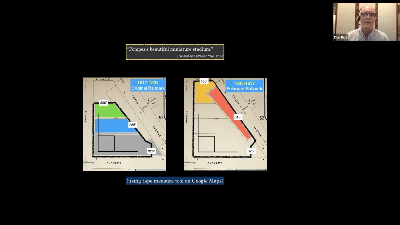 Stay Home With SABR: Donald Rice, "Dyckman Oval and the Negro Leagues"