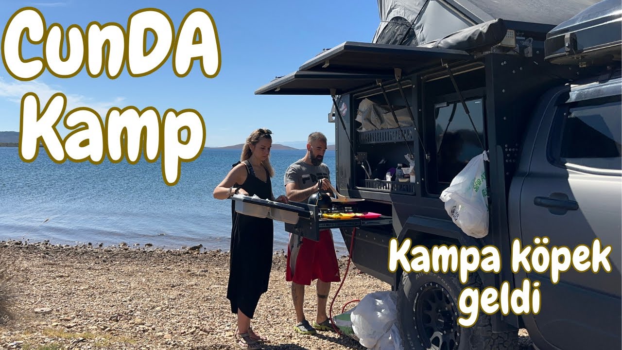 cunda adasında offroad karavan kamp            #camp #kamp #cunda #cundaadası #offroad #karavan