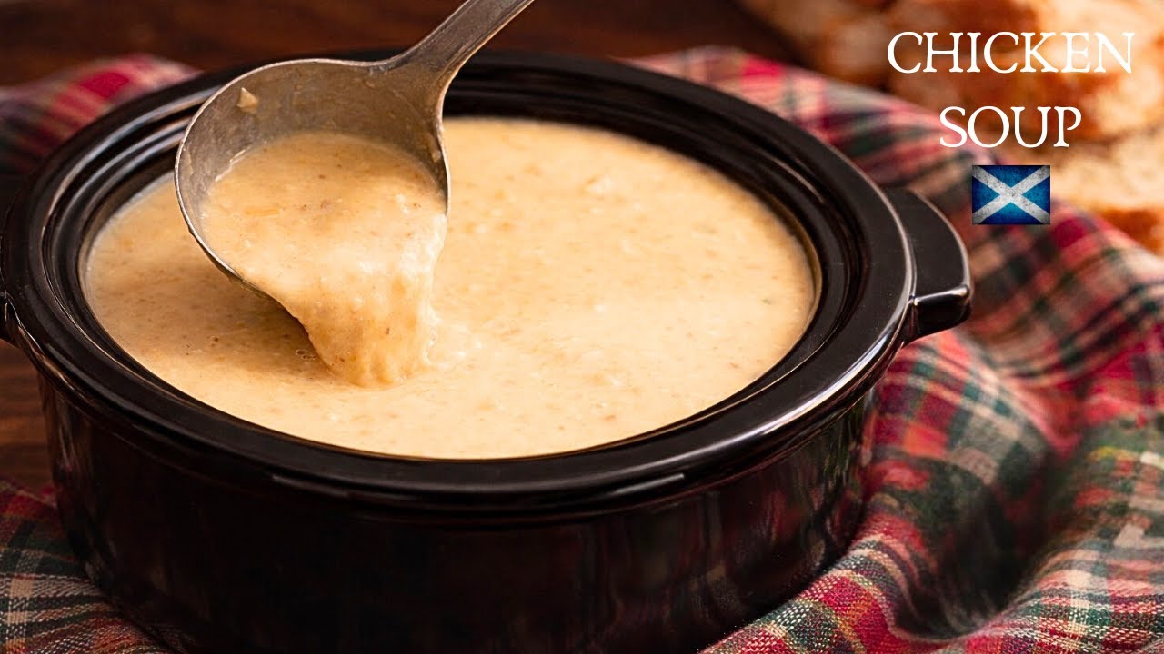 Smooth & Creamy Slow Cooker Chicken soup :) Easy recipe.