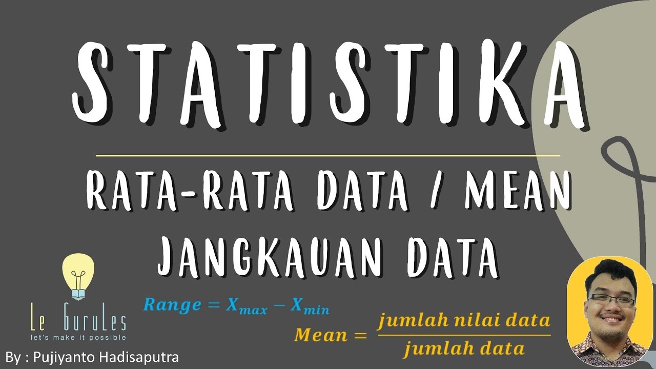 Statistika (4) - Rata-rata - Mean, Rumus Rata-Rata - Matematika SMP