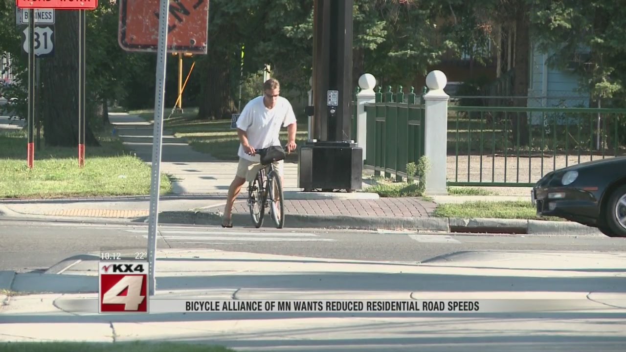 Reducing Speeds For Bike Safety in MN