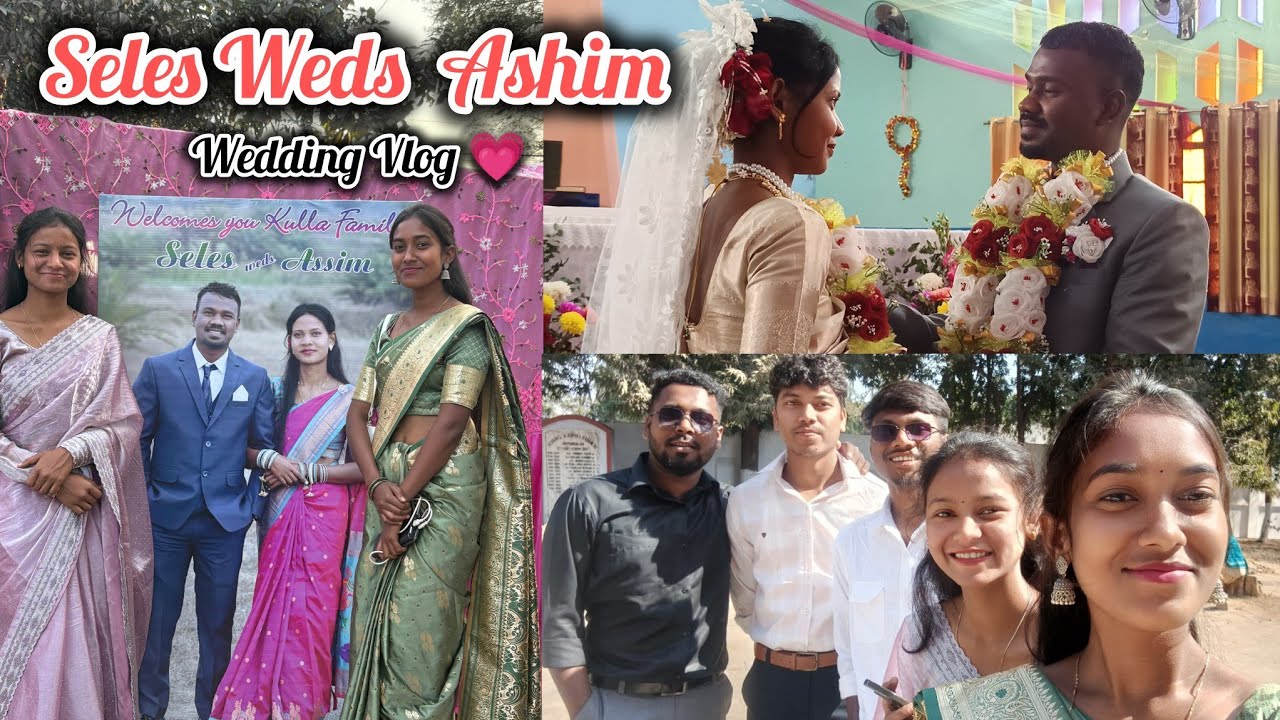 ||seles Weds Ashim 👩‍❤️‍👨|| Wedding vlog🌷At -Ranibandh||#vlogging @snehaavlog1445 ✨💐