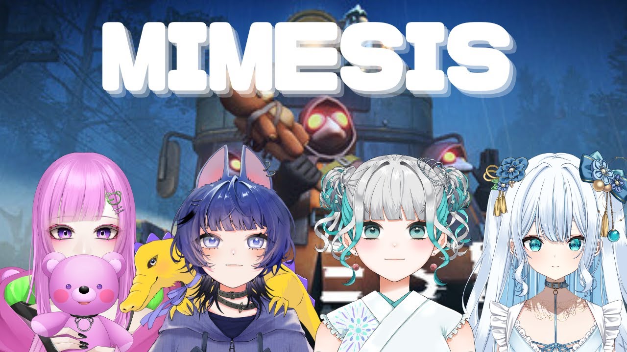 ミメシス　 　#1  いろぱれ　【白亜つがの / 個人勢Vtuber準備中】　　自分やれます！