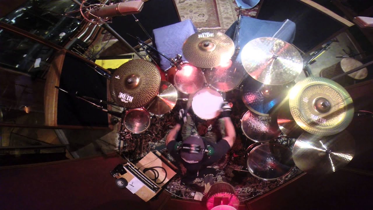 Paul Bostaph: GoPro Recording studio warm up