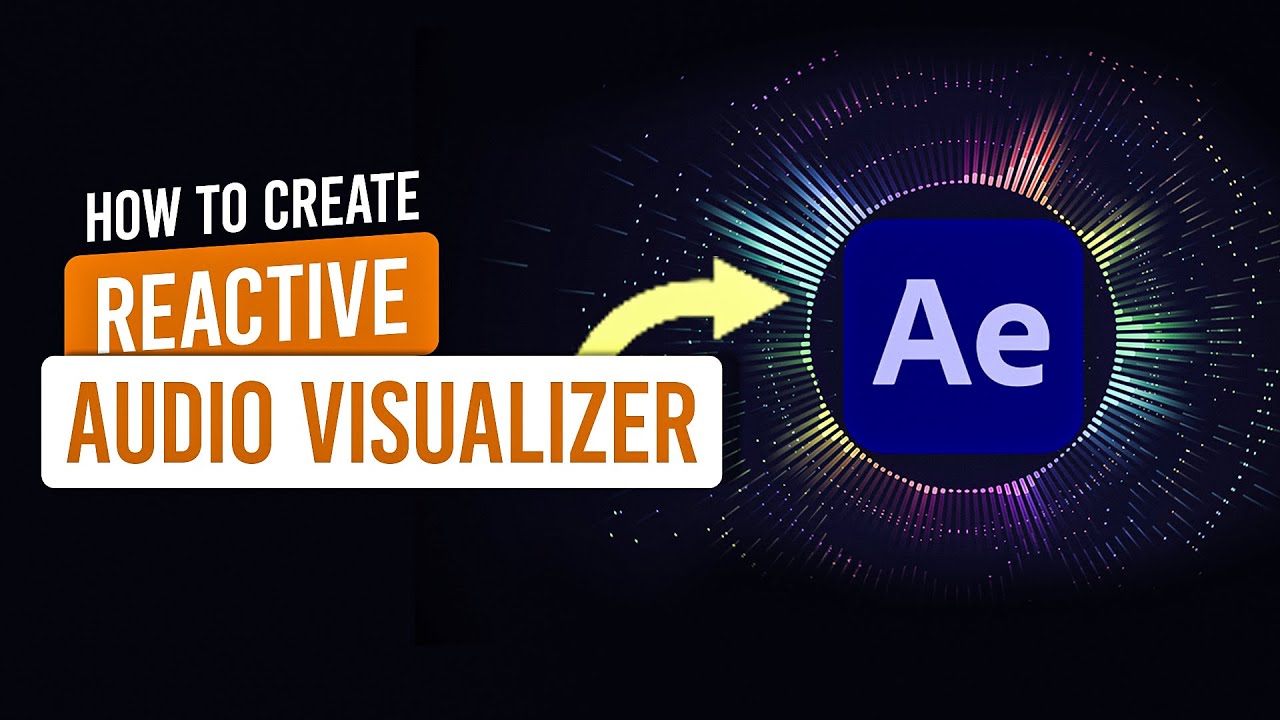 How to Make a Reactive Audio Visualizer in After Effects (Easy Tutorial)
