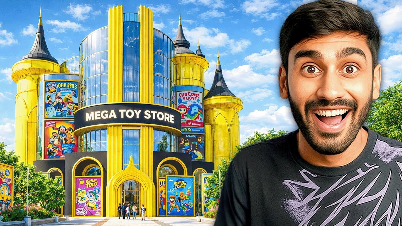 I made a $70,000 DISNEY TOY STORE IN MY LUXURY MALL! - Mall Simulator