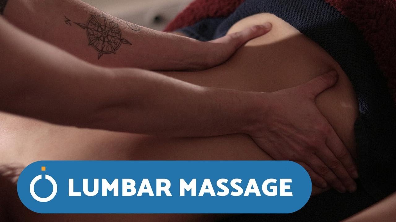 Massage Techniques - Massage For Lower Back Pain