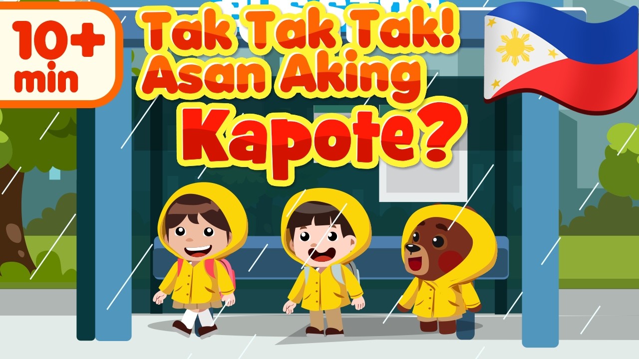 Tak Tak Tak! Asan Aking Kapote? | Flexy Bear Original Awiting Pambata Compilation