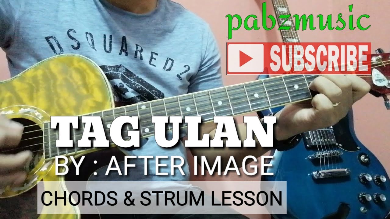 TAG ULAN - AFTER IMAGE EASY GUITAR TUTORIAL
