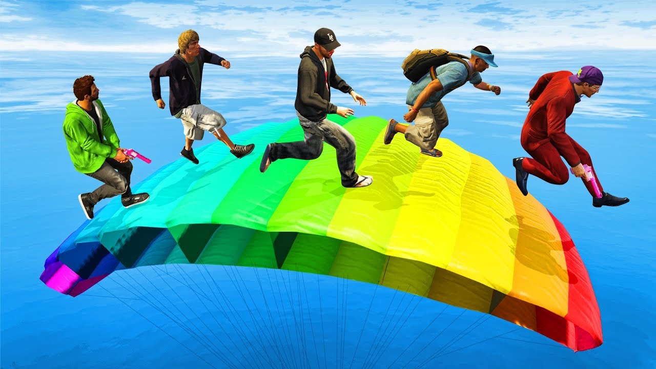 HOW IS THIS AN OBSTACLE COURSE?! (GTA 5 Funny Moments)