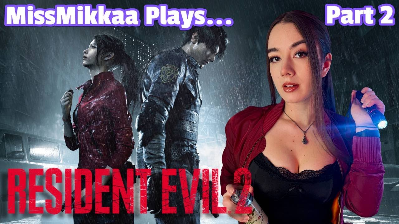 Let's Play Resident Evil 2 (2019) [Hardcore Difficulty] | Part 2 | MissMikkaa