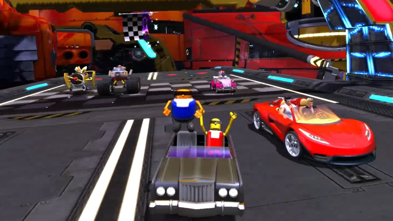 BONANZA BROS Thunder Deck 9 Laps Expert (Request) Sonic & Sega All-Stars Racing  (2022)