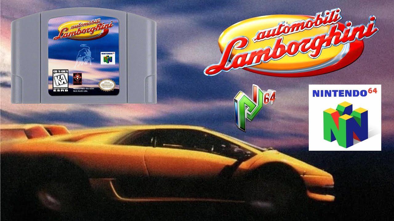Automobili Lamborghini (N64) - Unlock All Cars - Longplay