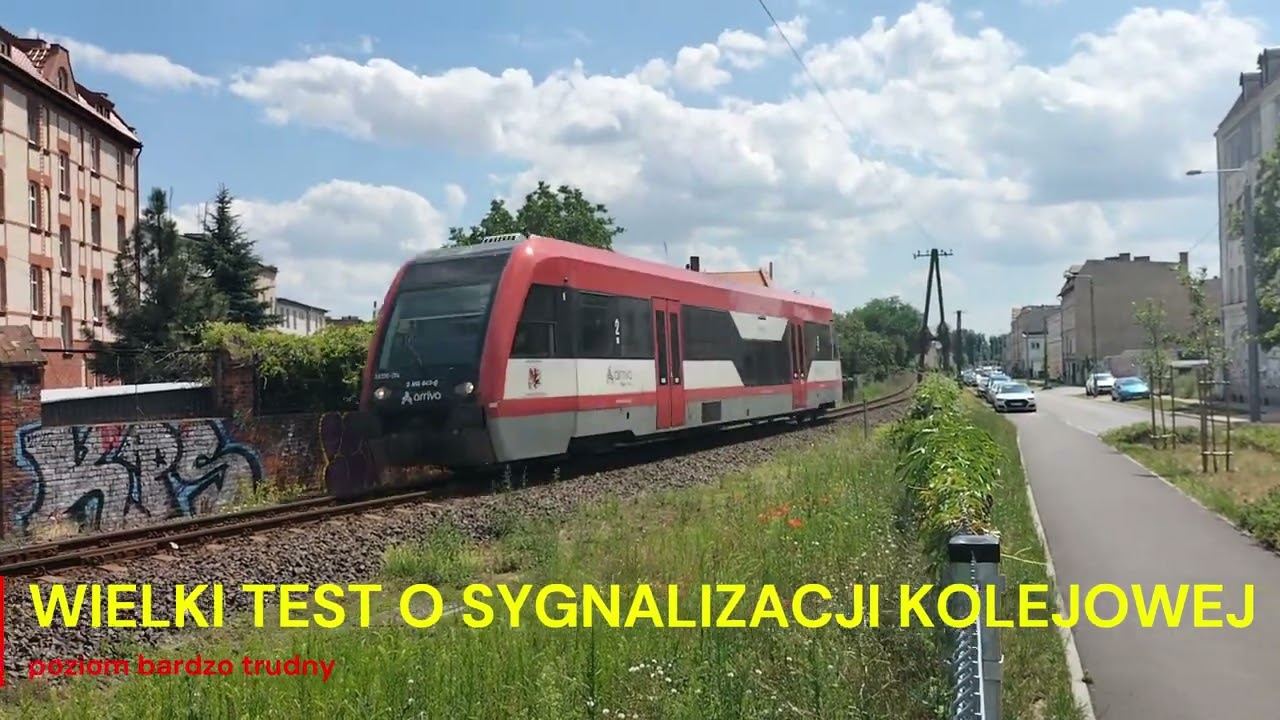 WIELKI TEST O SYGNALIZACJI KOLEJOWEJ (poziom bardzo trudny)