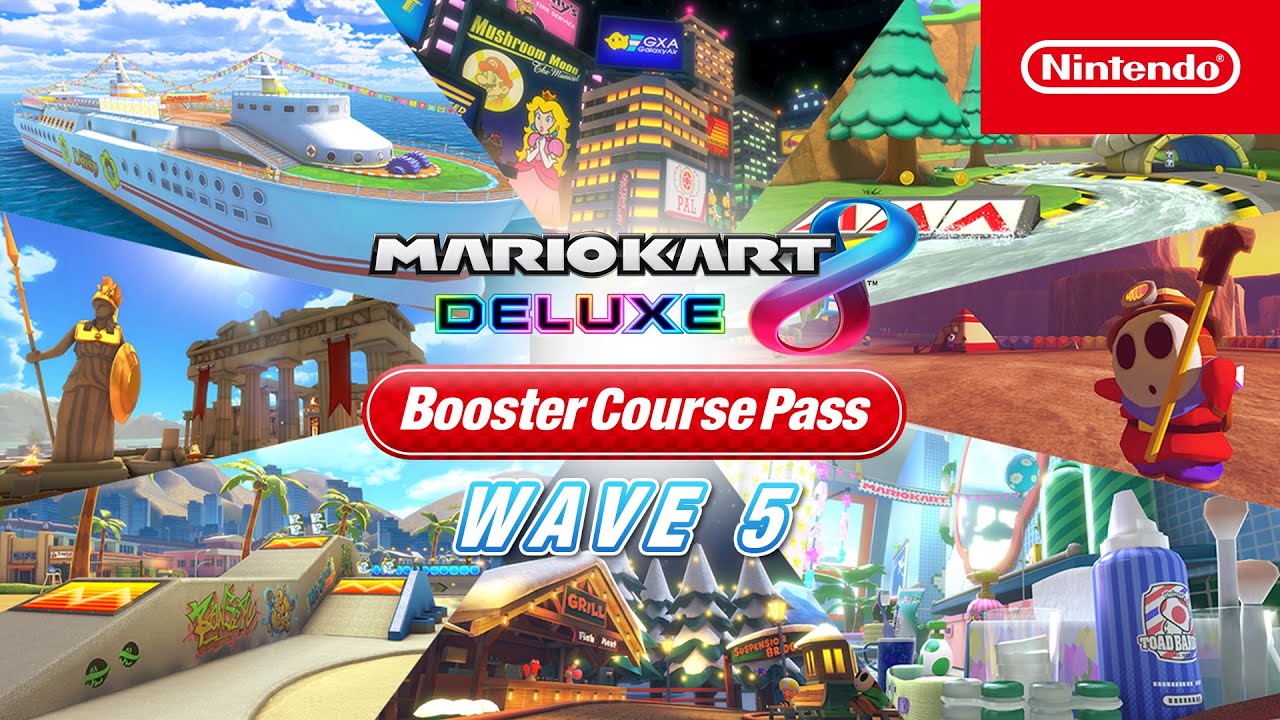 Wave 5 of the Mario Kart 8 Deluxe &ndash; Booster Course Pass launches July 12th!