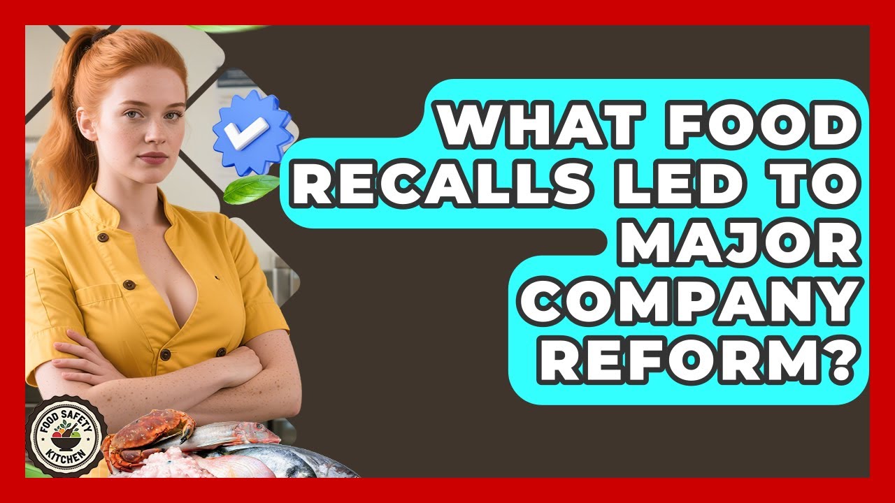 What Food Recalls Led To Major Company Reform? - Food Safety Kitchen