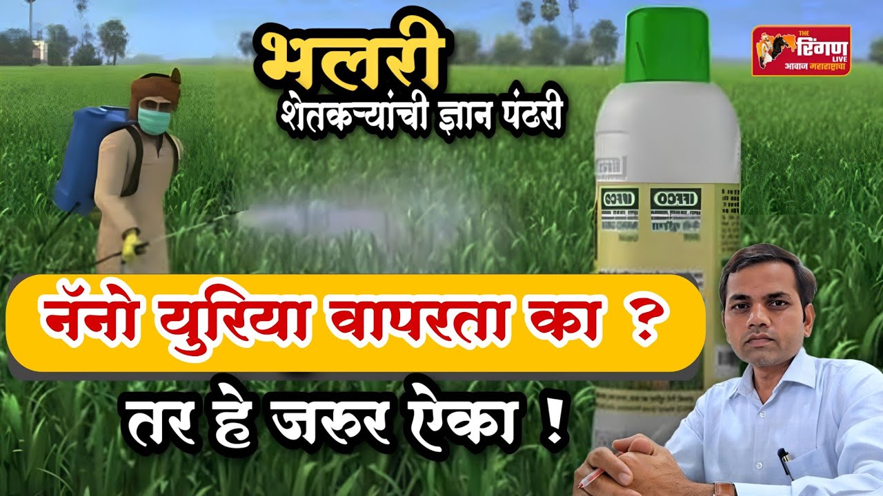 नॅनो युरिया वापरता का ? तर हे जरूर ऐका ? #शेतकरी #कृषी #युरिया #फवारणी #कृषीमंत्री #nanourea #urea