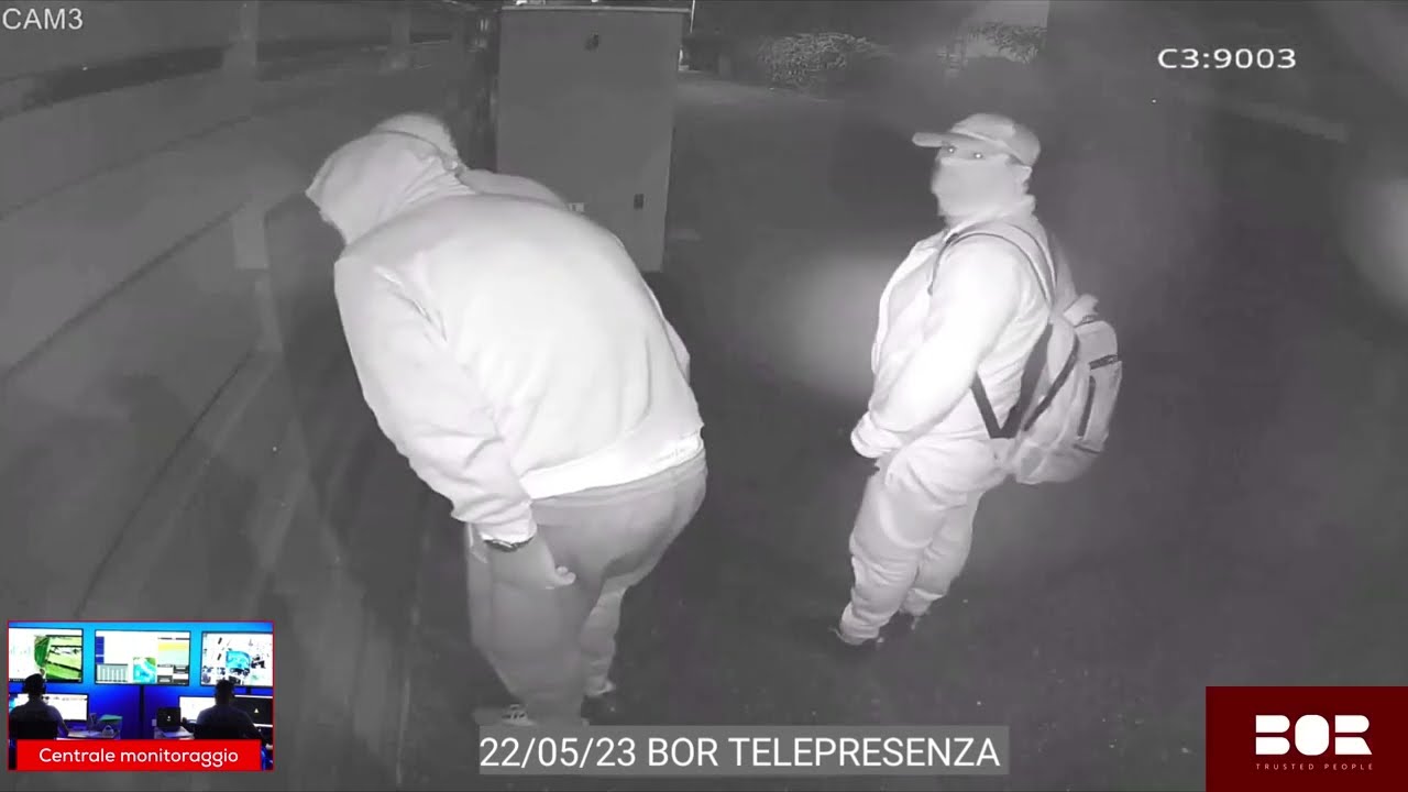 ROMA: banda di ladri tenta di entrare in una villa mentre la famiglia è in casa ma BOR la allontana!