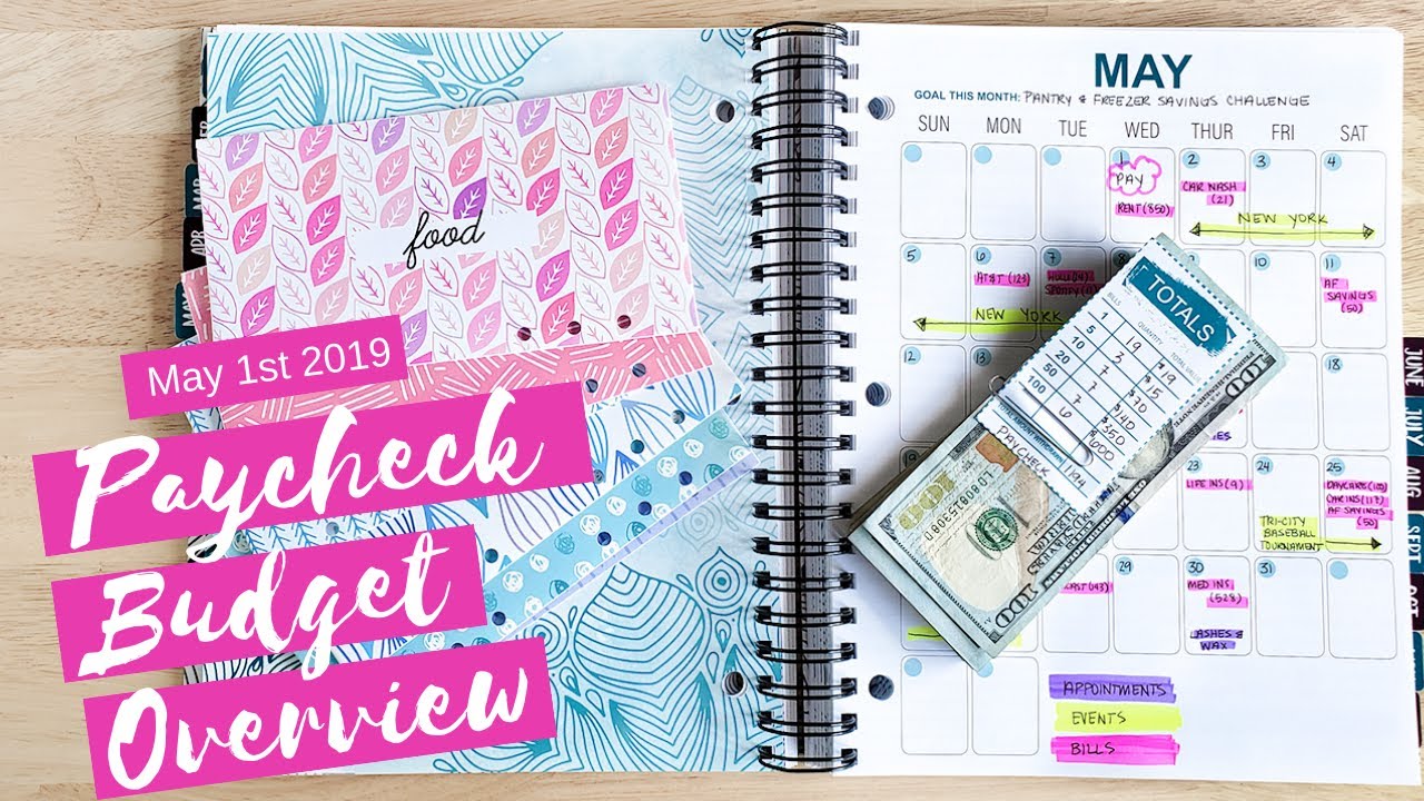 May 1st 2019 Paycheck Budget Overview
