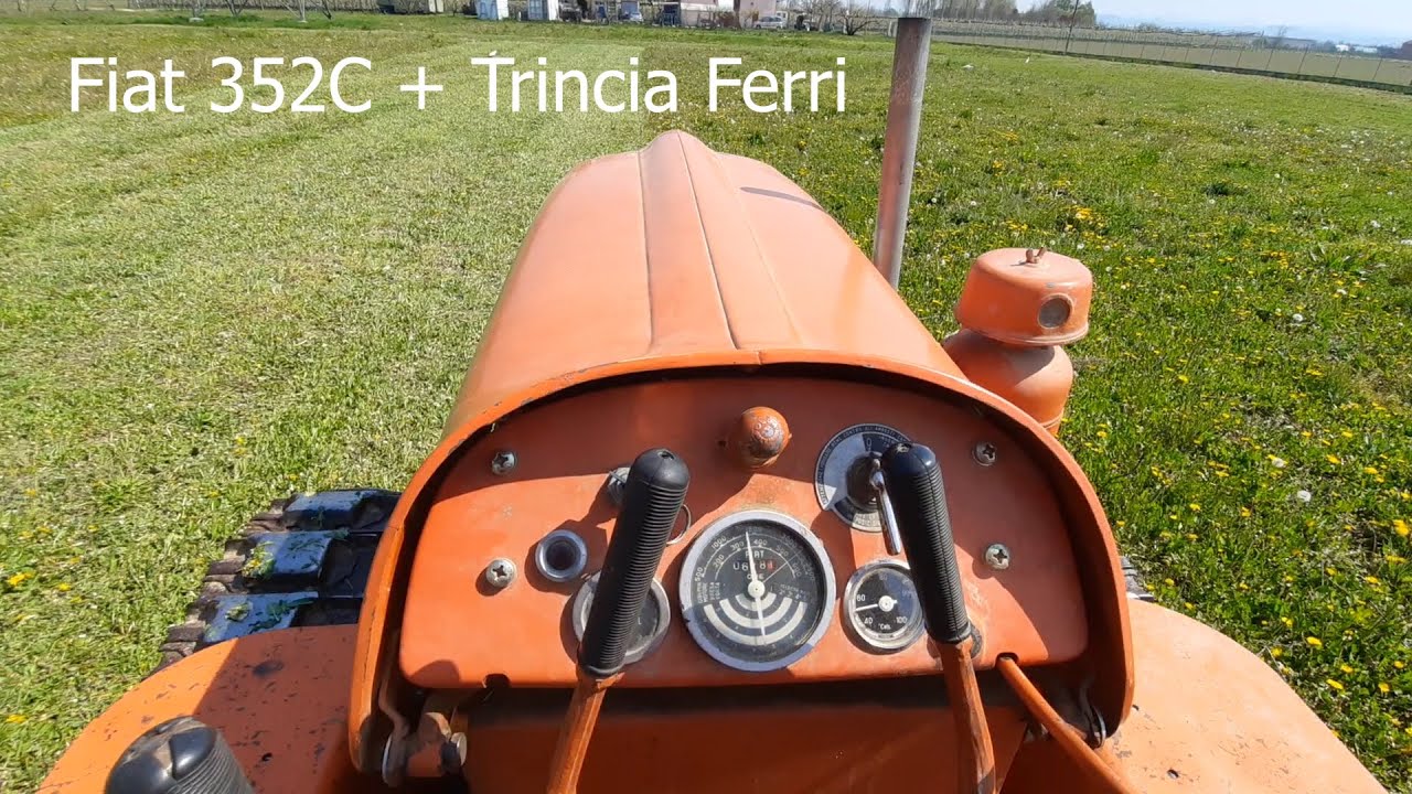 Prima trinciatura stagionale campo incolto 2020
