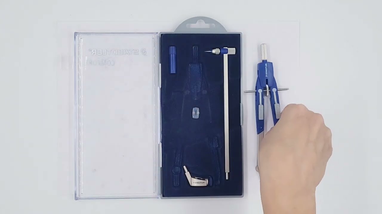 Циркуль с удлинителем и адаптером Staedtler Mars Comfort